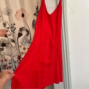 halter dress, backless.